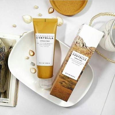 Bộ 3 Sản Phẩm Dưỡng Da Skin1004 Madagascar Centella bao gồm Sữa rửa mặt 125ml + Toner 210ml + Serum 55ml