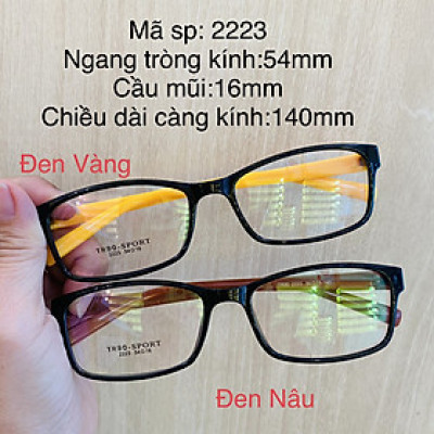 Gọng kính nhựa H6003 2223 thời trang nam nữ siêu nhẹ siêu bền OURESS
