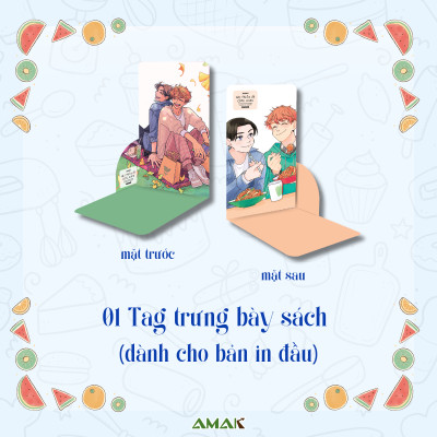 [Manga] [BL] Aki Muốn Ăn Cùng Haru - Tập 3 - Amakbooks