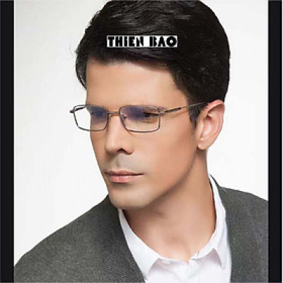 Kính viễn thị, kính lão thị trung niên Nam nữ toàn viền titanium siêu dẻo nhẹ bền KV60Đ tròng Nhật