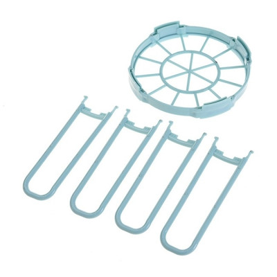 Combo 2 Kệ Úp Chén Bát Ráo Nước Tiết Kiệm Không Gian Kích Thước 14x14x15cm PaKaSa - Hàng Chính Hãng