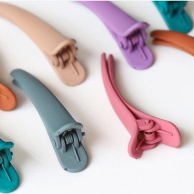 Combo 3 Kep Tóc Mỏ Vịt Nhiều Màu Hàn Quốc Loại Xịn Cực Bền Siêu Đáng Yêu - Giao Mầu Ngẫu Nhien - MP130 