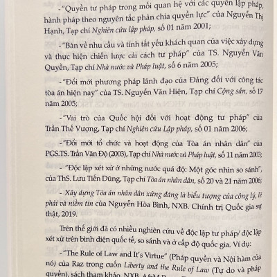 Sách - Hệ Thống Tòa Án Trong Nhà Nước Pháp Quyền