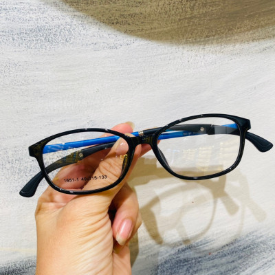 Gọng kính nhựa 1651 có cài vành tai thời trang nam nữ siêu nhẹ OURESS