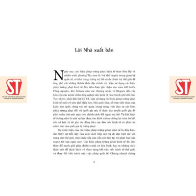 Sách - Vũ Khí Kinh Tế - Sự Trỗi Dậy Của Các Biện Pháp Trừng Phạt Kinh Tế Như Một Công Cụ Chiến Tranh Hiện Đại - NXB Chính Trị Quốc Gia