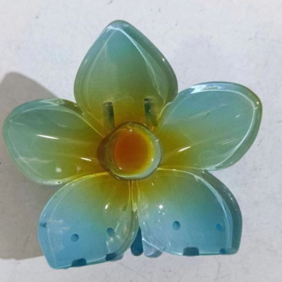 Kẹp tóc hoa sứ kích thước nhỏ tráng gương - kẹp tóc hoa lan tráng gương kích thước nhỏ hit hot