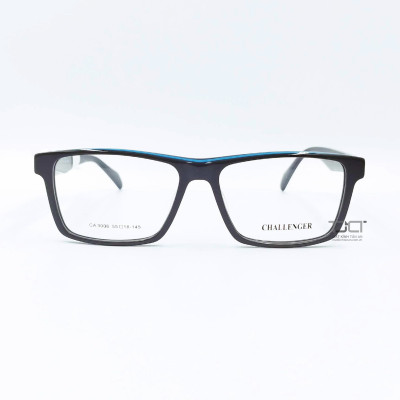 GỌNG KÍNH UNISEX, GỌNG NHỰA PHOM VUÔNG THỜI TRANG HÀN QUỐC, CHÍNH HÃNG CHALLENGER CA3006