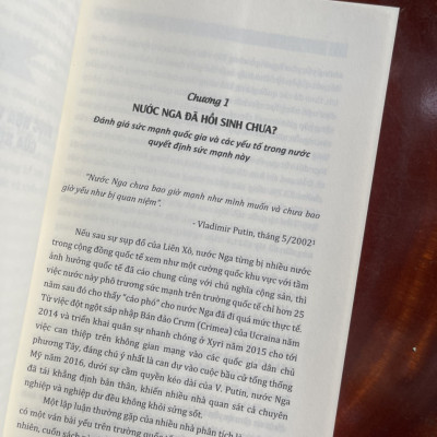 NƯỚC NGA HỒI SINH – Sức mạnh và mục đích trong một trật tự toàn cầu mới – Kathryn E. Stoner – NXB Chính trị Quốc gia Sự thật