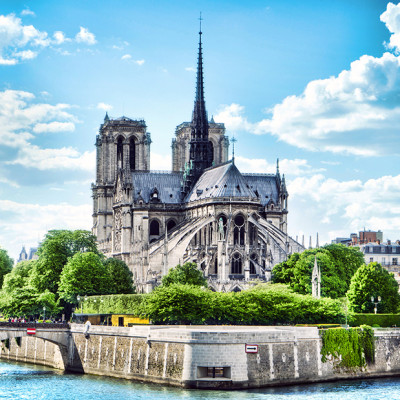 Bộ tranh xếp hình cao cấp 1000 mảnh ghép – Nhà Thờ Đức Bà Paris (50x79cm)