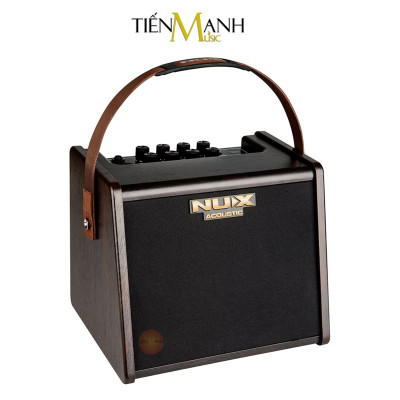 [Pin Sạc, Bluetooth] Amply Guitar Acoustic Nux AC25 - Loa Ampli AC-25 Amplifier Hàng Chính Hãng - Kèm Móng Gẩy DreamMaker