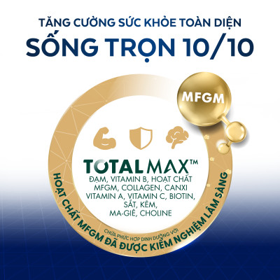 [MỚI] Sữa bột bổ sung dinh dưỡng Anlene Total 10 lon 800g