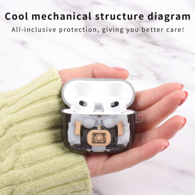 Bao Case Ốp X-ray Cho Airpods Pro 2 / Airpods 4 - Hàng Chính Hãng