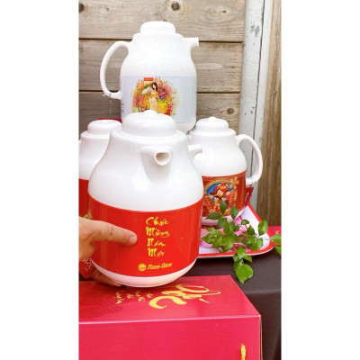 BÌNH PHA TRÀ HOA VĂN TẾT 1055TS