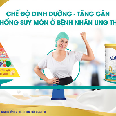 Sữa bột Nutricare Fine giúp tăng cường miễn dịch cho bệnh nhân ung thư (900g)
