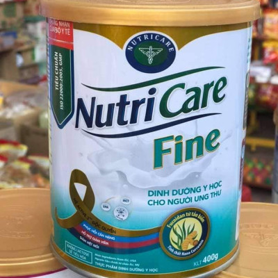 Sữa bột Nutricare Fine giúp tăng cường miễn dịch cho bệnh nhân ung thư (900g)