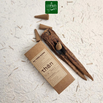 Nụ Trầm Hương Yên Loại Thân Sạch Tự Nhiên Ít Khói An Toàn Dùng Thiền Thờ Cúng Thư Giãn