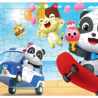 04 bộ tranh xếp hình 35 mảnh khổ A4 20x30cm – đồ chơi trí tuệ cho bé từ 2 tuổi – Combo 9