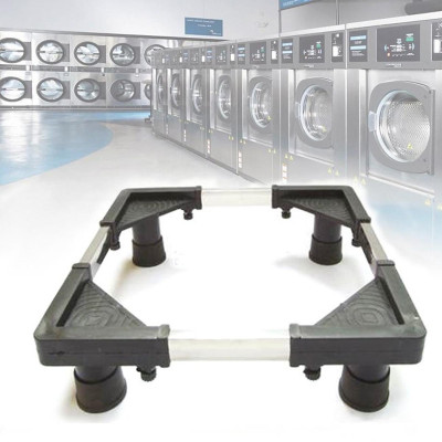 Chân Kê Tủ Lạnh, Kệ Máy Giặt, Kệ Máy Lọc Nước Đa Năng Chất Liệu Inox 304 Chống Rỉ Cao Cấp, Bọc Nhựa Chống Trơn Trượt