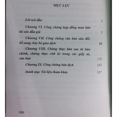 Sổ tay công chứng viên (quyển thứ 6, tập 2) những vấn đề cần lưu ý khi công chứng một số loại giao dịch khác