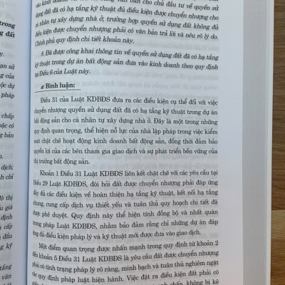 Tổng luận và bình giải Luật Kinh doanh Bất động sản năm 2023 (sửa đổi, bổ sung năm 2024)