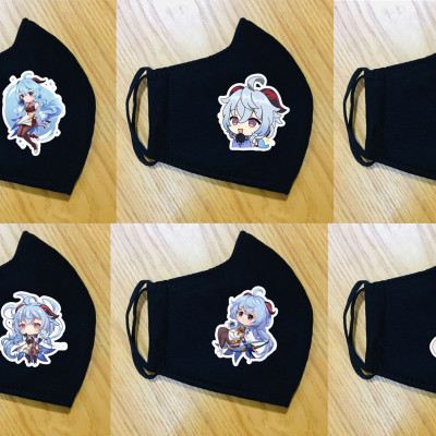 Set 2 KHẨU TRANG  genshin impact nhiều nhân vật