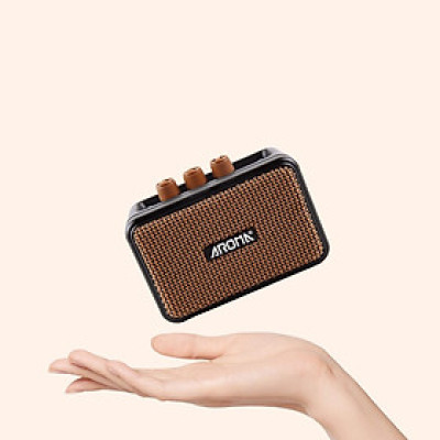 Loa Đàn Guitar Acoustic Aroma AG -04 I Loa Ampli Guitar Điện Mini Aroma AG-04