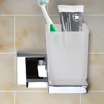 Kệ cốc đơn chất liệu đồng mặt gương cao cấp sáng bóng Hiwin Y-1202