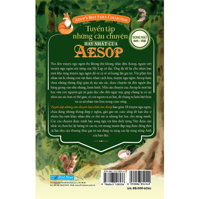 Tuyển Tập Những Câu Chuyện Hay Nhất Của AESOP (Song Ngữ Anh - Việt)