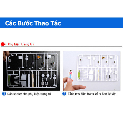 Hộp Đồ Chơi Lắp Ráp Đường Ray Xe Ôtô Chạy Pin Cho Bé