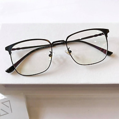 Kính xinh, Kính Mắt vuông Hàn Quốc cao cấp (Nhiều màu) 53-18-145