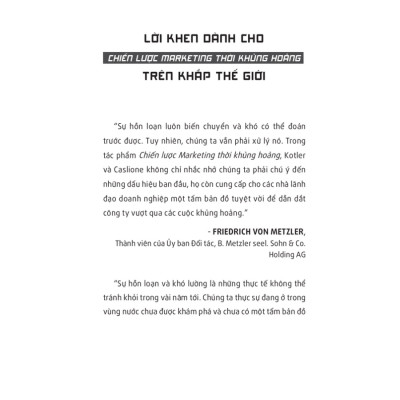 Chiến Lược Marketing Thời Khủng Hoảng