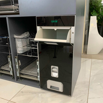 Thùng gạo âm tủ mặt gương chất lượng giá tốt cam kết giao đúng màu