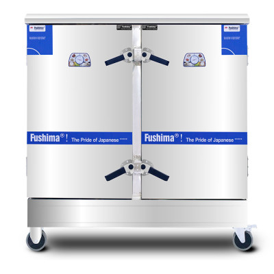 [CỬA HÀNG CHÍNH HÃNG] Tủ Nấu Cơm Dùng Gas Và Điện 24 Khay