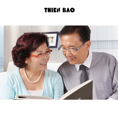 Kính lão thị viễn thị, kính đọc sách xoay 360 độ tròng Nhật siêu gọn bỏ túi Nam nữ KV1X HÀNG ĐẸP cứng cáp loại I