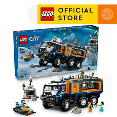 LEGO CITY 60471 Đồ Chơi Lắp Ráp Xe Thí Nghiệm Khám Phá Bắc Cực (1064 chi tiết)