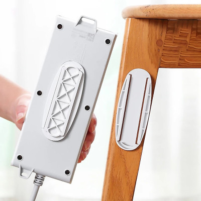 Bộ 10 Giá Đỡ Ổ Cắm Điện Thông Minh Treo Tường, Dụng Cụ Cố Định Vật Dụng Gia Đình Đa Năng, Tiện Dụng Grofa