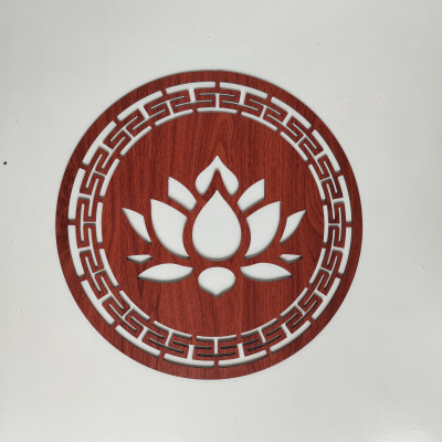 Bộ bàn thờ chung cư kt 69cm bằng gỗ sồi  + ám khói + chữ thọ hay chữ phúc 