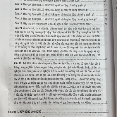 500 Câu Hỏi Và Tình Huống Giải Quyết Các Vướng Mắc, Tranh Chấp Lao Động Theo Bộ Luật Lao Động Năm 2019