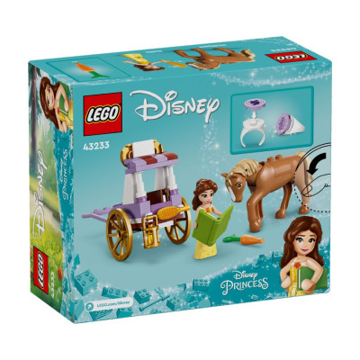 Đồ Chơi Lắp Ráp Cỗ Xe Ngựa Phiêu Lưu Của Belle LEGO DISNEY PRINCESS 43233 (62 chi tiết)