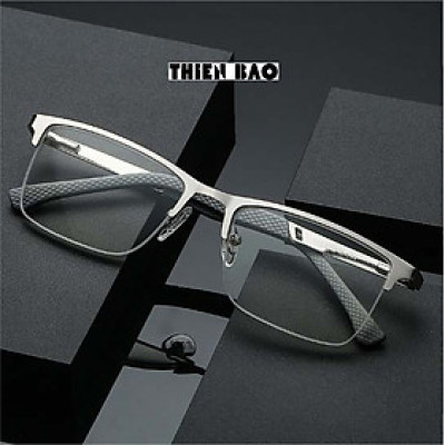 Kính lão thị viễn thị xẻ cước bạc sáng bản to, càng lò xo Nam Nữ Nhật bản Silver hàng đẹp loại I, chuẩn độ KVH02