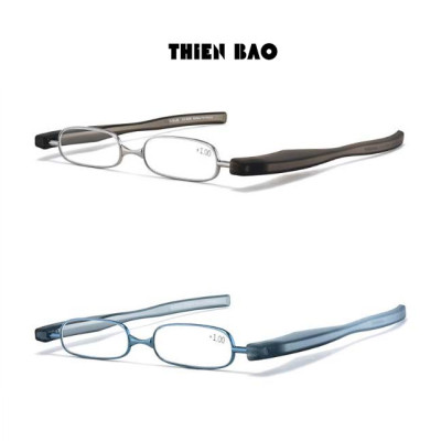 Kính lão thị viễn thị, kính đọc sách xoay 360 độ tròng Nhật siêu gọn bỏ túi Nam nữ KV1X HÀNG ĐẸP cứng cáp loại I