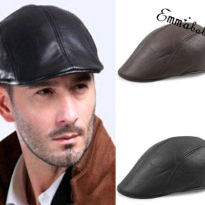 Mũ Nồi Nón Beret Da PU Cổ Điển Cho Nam Và Nữ dona21101922