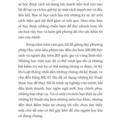 Huấn Luyện Não Bộ Học Siêu Tốc - Đọc Nhanh, Nhớ Lâu, Hiểu Sâu