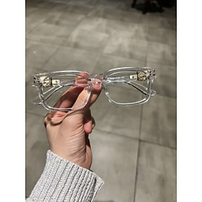 Kính Mắt vuông gọng họa tiết cao cấp