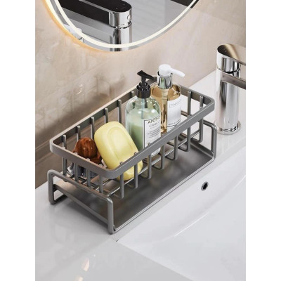 Kệ Để Đồ Rửa Chén Bát Cao Cấp Thép Carbon Dày Dặn Phủ Sơn Tĩnh Điện Chống Rỉ Sét, Chắc Chắn Có Giá Nghiêng Thoát Nước  - HÀNG CHÍNH HÃNG MINIIN