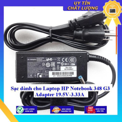 Sạc dùng cho Laptop HP Notebook 348 G3 Adapter 19.5V-3.33A - Hàng Nhập Khẩu New Seal