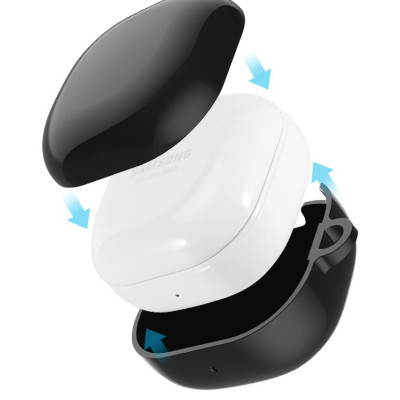 Ốp Case PC Chống Sốc bảo vệ cho Samsung Galaxy Buds 2/ Buds 2 Pro/ Buds Pro/ Buds Live/ Buds FE Kèm móc treo Kai_ Hàng Chính Hãng 