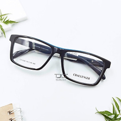 GỌNG KÍNH UNISEX, GỌNG NHỰA PHOM VUÔNG THỜI TRANG HÀN QUỐC, CHÍNH HÃNG CHALLENGER CA3006