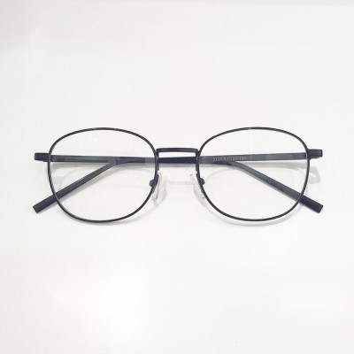 Kính Mắt vuông kim loại bản dày Hàn Quốc cao cấp