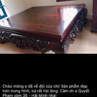 Sập phúc trám gỗ gụ